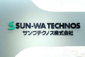 Sanwa Technos signboard and logo